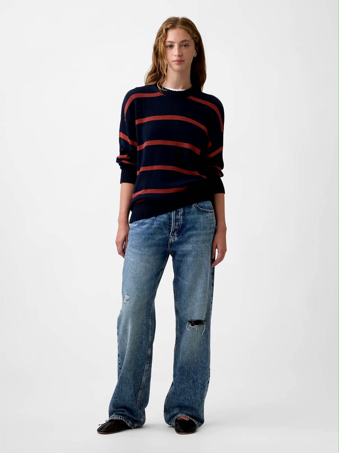 Gap Oversized Crewneck Sweater