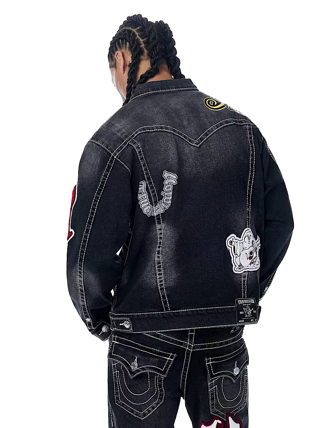 FRINGE SMOKE BLACK WASH
