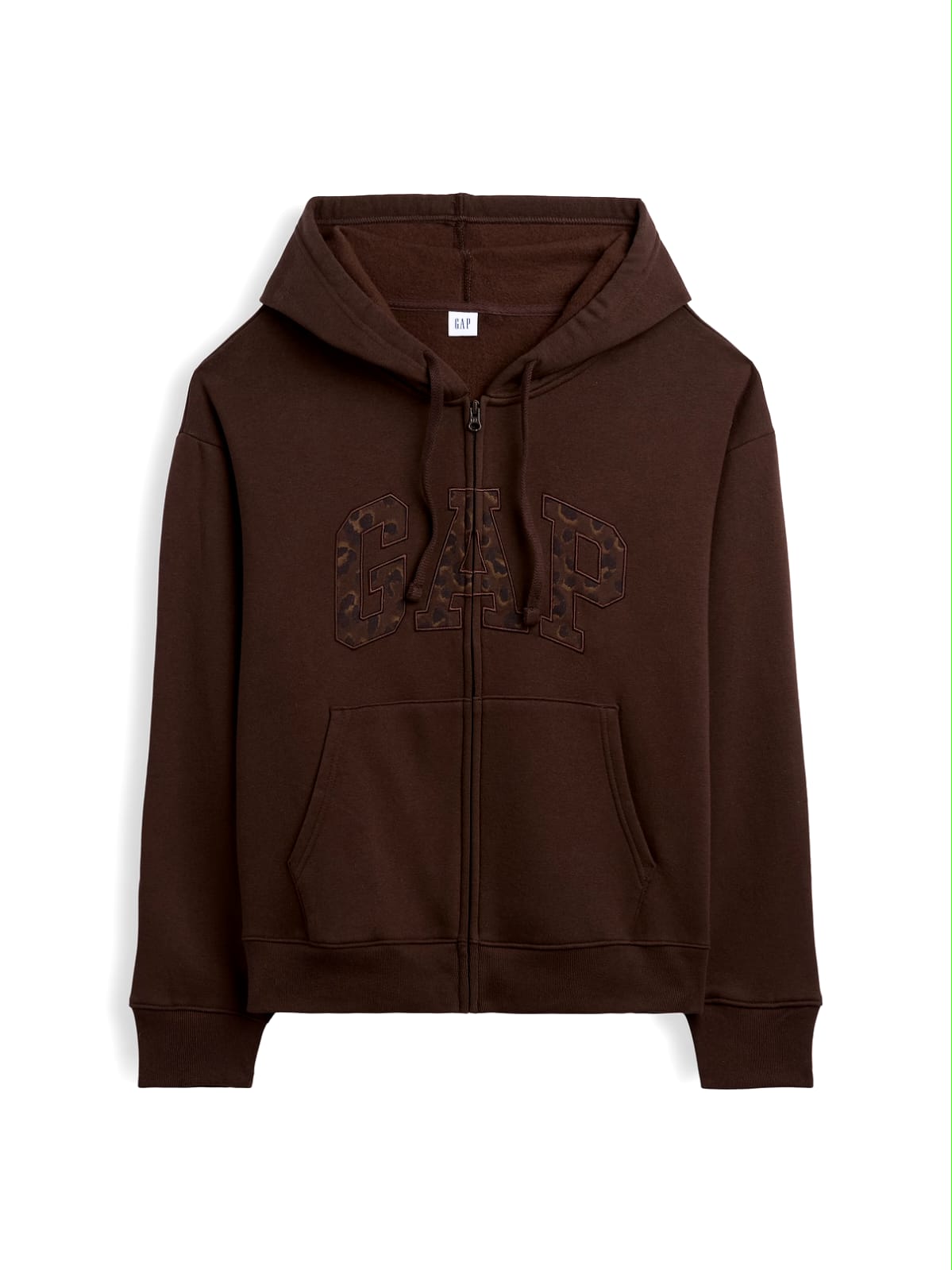 Relaxed Gap Logo Zip Hoodie